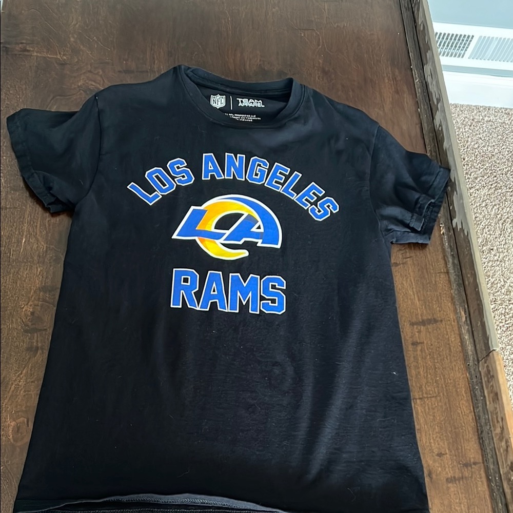 NFL Team Apparel Black Cotton Shirt